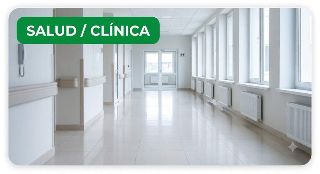 Pasillo de clínica
